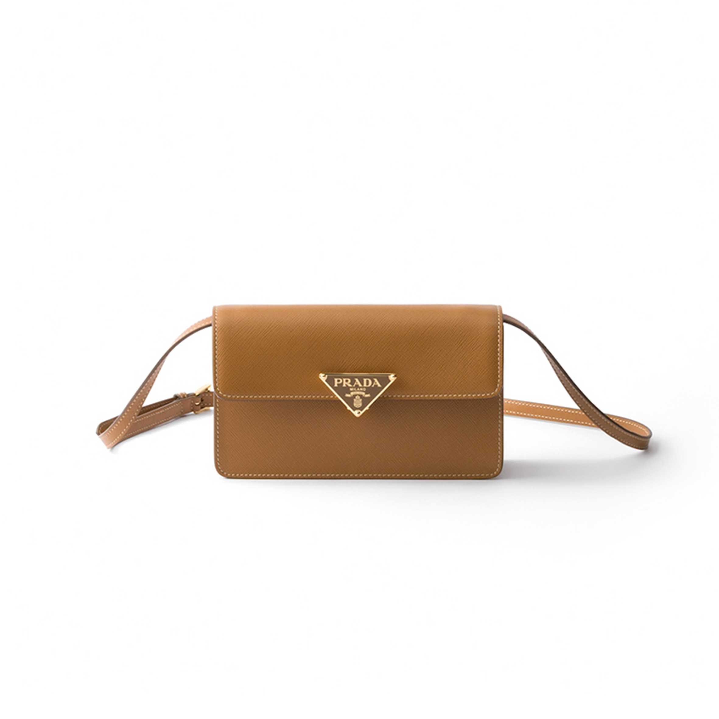 PRADA MINI SAFFIANO LEATHER BAG 1BD386 (19.5*11.5*5cm)